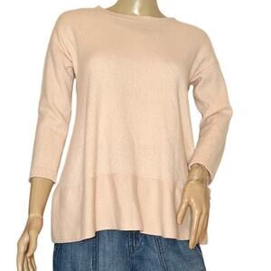 Cortland Park 100% Cashmere Pink Sweater Women’s Medium